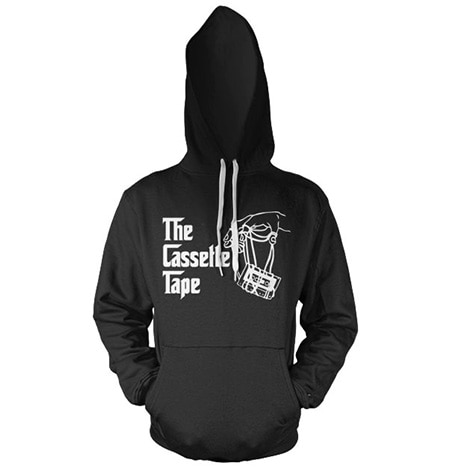 The Cassette Tape Hoodie, Hooded Pullover