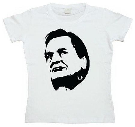 Läs mer om Olof Palme Girly T-shirt, T-Shirt
