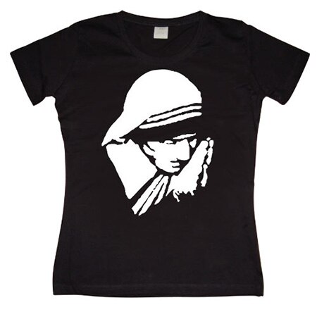 Läs mer om Moder Theresa Girly T-shirt, T-Shirt