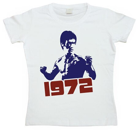 Läs mer om Bruce Lee 1972 Girly T-shirt, T-Shirt
