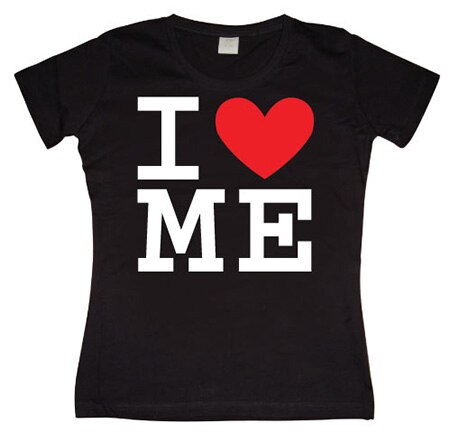 I Love Me Girly T-shirt, Girly T-shirt
