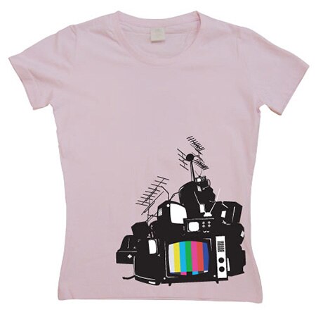 Please Stand By Girly T-shirt, Girly T-shirt
