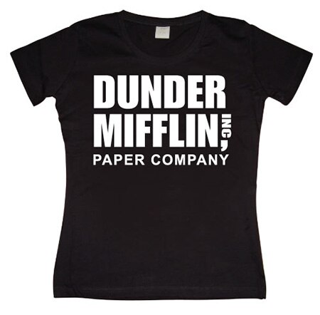 Dunder Mifflin Paper Co. Girly T-shirt, Girly T-shirt