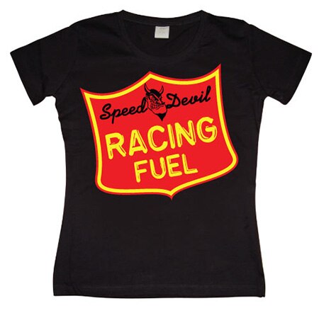 Speed Devil Racing Fuel Girly T-shirt, Girly T-shirt