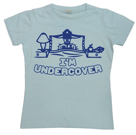 Läs mer om Im Undercover Girly T-shirt, T-Shirt