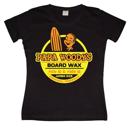 Papa Woodys Board Wax Girly T-shirt, Girly T-shirt