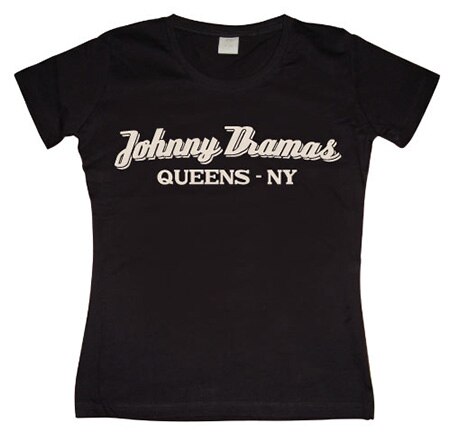 Läs mer om Johnny Dramas - Queen, NY Girly T-shirt, T-Shirt