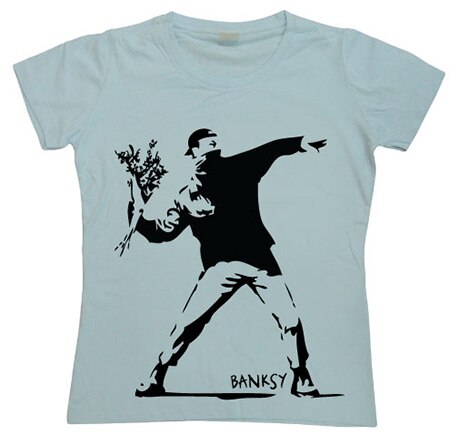 Läs mer om Banksy Girly T-shirt, T-Shirt