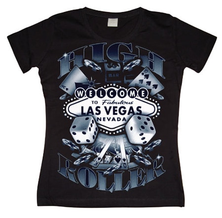 Las Vegas High Roller Girly T-shirt, Girly T-shirt