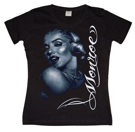 Big Monroe Print Girly T-shirt, Girly T-shirt