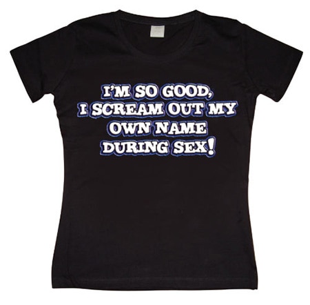 Läs mer om Scream My Own Name! Girly T-shirt, T-Shirt