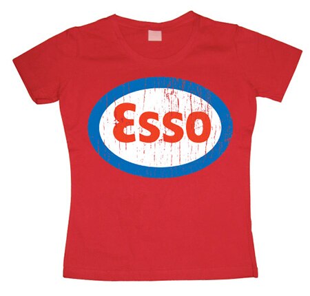 Esso Distressed Girly T-shirt, Girly T-shirt