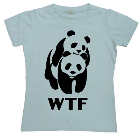 WTF Girly T-shirt, Girly T-shirt