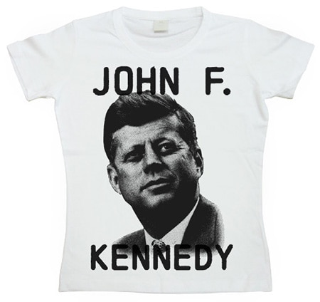 Läs mer om John F. Kennedy Girly T-shirt, T-Shirt