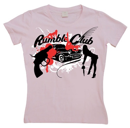 Läs mer om Rumble Club Girly T-shirt, T-Shirt