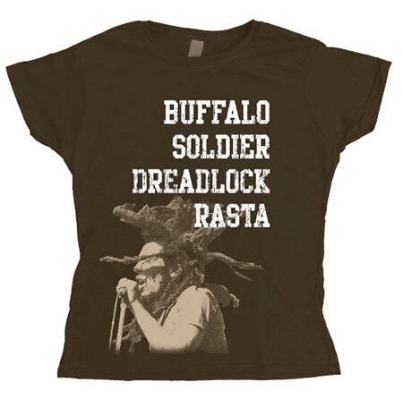 Buffalo Soldier Girly T- shirt, T-Shirt