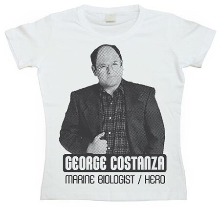 George Constanza Hero Girly T- shirt, Girly T- shirt