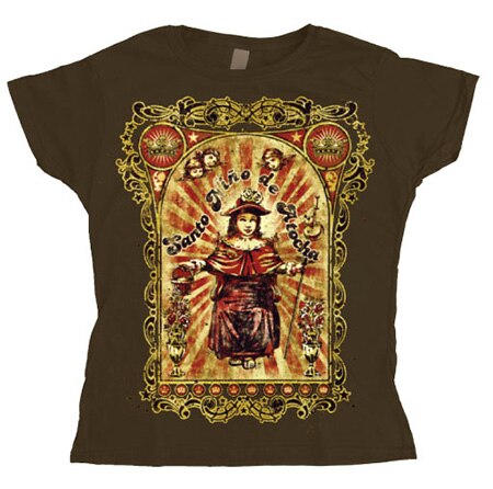 Santo Nino De Atocha Girly T- shirt, Girly T- shirt