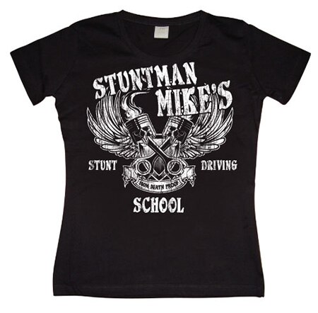 Stuntman Mike´s Driving School Girly T- shirt, T-Shirt