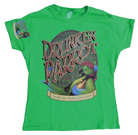 The Drunken Parrot Pub Girly T-shirt, Girly T-shirt