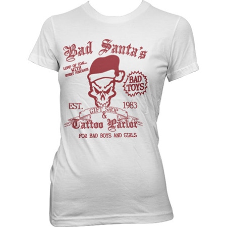 Läs mer om Bad Santa´s Gift Shop Girly Tee, T-Shirt