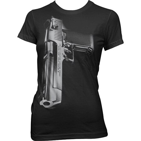 Desert Eagle Gun Girly T-Shirt, Girly T-shirt