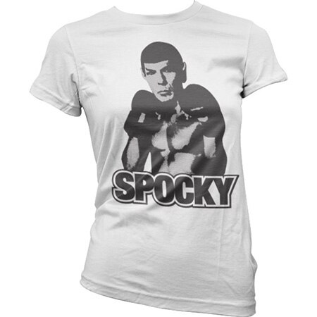 Spocky Girly Tee, Girly T-Shirt