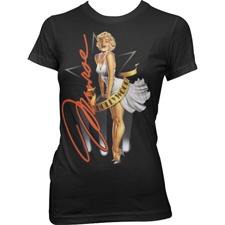 Marylin In Hollywood Girly T-Shirt, Girly T-Shirt