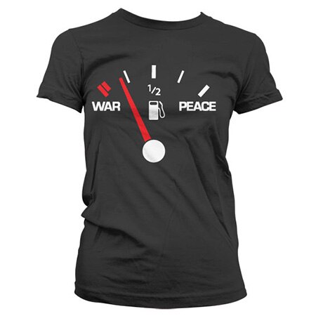 War & Peace Gauge Girly Tee, Girly T-Shirt
