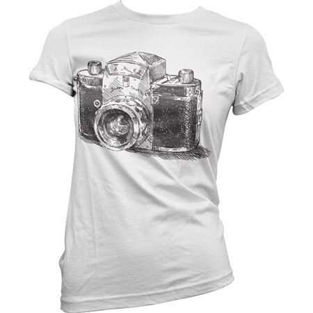 Läs mer om Camera Draft Girly T-Shirt, T-Shirt