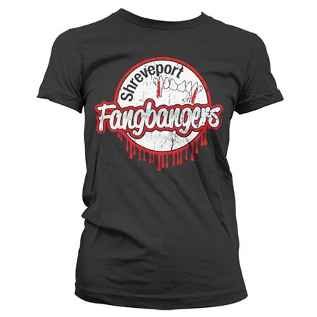 Shreveport Fangbangers Girly T-Shirt, Girly T-Shirt