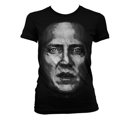 Christopher Walken Face Girly Tee, Girly T-Shirt