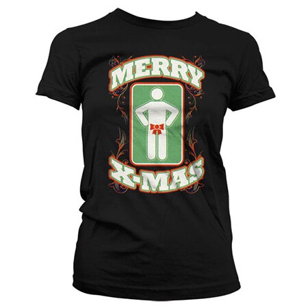 Merry X-Mas - Special Gift Girly T-Shirt, Girly T-Shirt