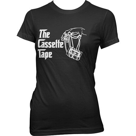The Cassette Tape Girly T-Shirt, Girly T-Shirt
