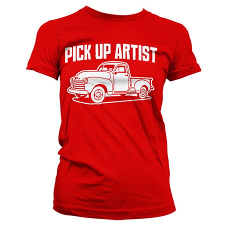 Pick Up Artist Girly T-Shirt, Girly T-Shirt