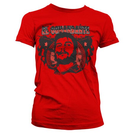 Läs mer om Che Cigar - El Comandante Girly T-Shirt, T-Shirt