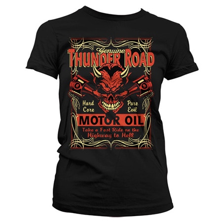 Thunder Road Devil Girly T-Shirt, Girly T-Shirt