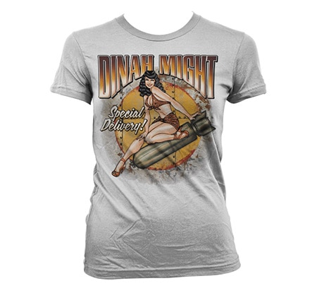 Dinah Might Pin Up Girl - Girly T-Shirt, Girly T-Shirt