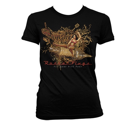 Läs mer om Sinister Garage Babe Girly T-Shirt, T-Shirt