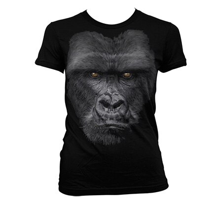Majestic Gorilla Girly T-Shirt, Girly T-Shirt