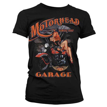 Läs mer om Motorhead Garage Girly T-Shirt, T-Shirt