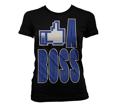 Läs mer om Like A Boss Girly T-Shirt, T-Shirt