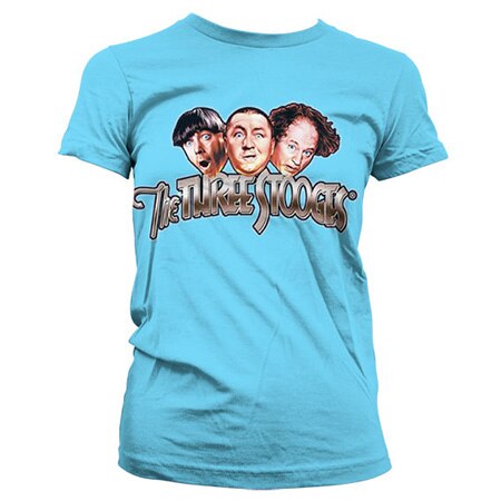The Three Stooges Girly T-Shirt, Girly T-Shirt