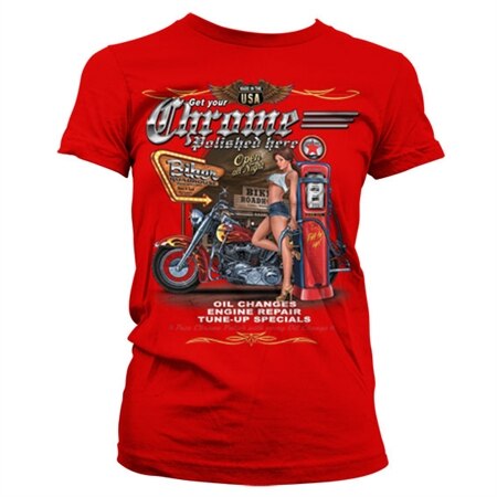 Get Your Chrome Polished Girly T-Shirt, Girly T-Shirt