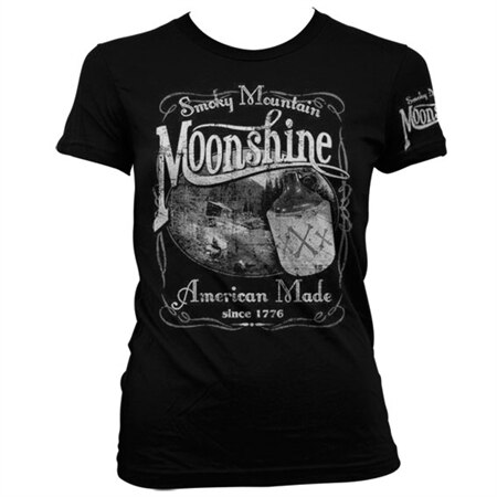 Smokey Mountain Moonshine Girly T-Shirt, Girly T-Shirt