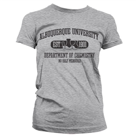 Albuquerque University - Dept Of Chemistry Girly Tee, Girly T-Shirt