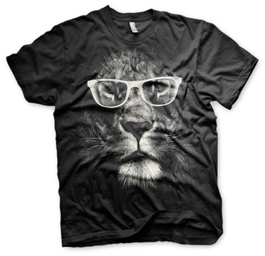 Lion Glasses T-Shirt, Basic Tee