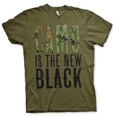 Camo Is The New Black T-Shirt, Basic Tee
