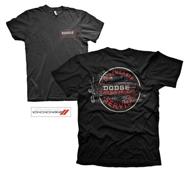 Vintage Dodge Sign T-Shirt, Basic Tee