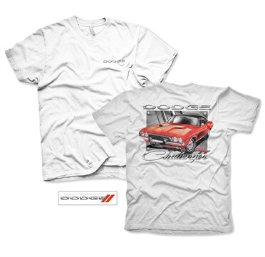Läs mer om Dodge - Red Challenger T-Shirt, T-Shirt
